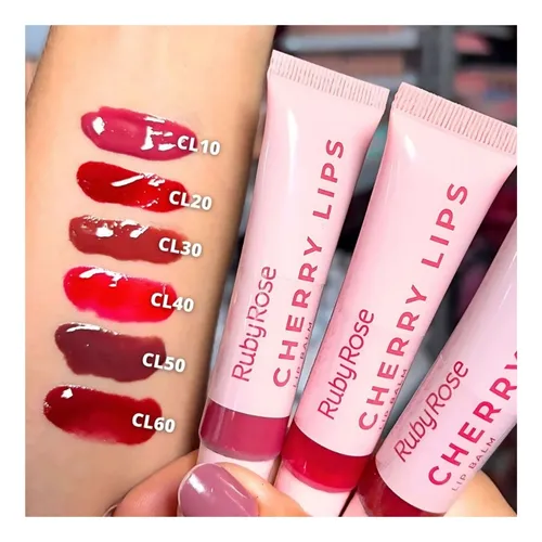 Bálsamo de labios cherry lips rubyrose 