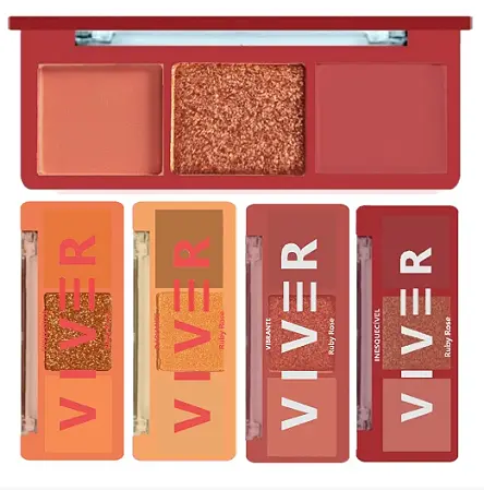 VIVER Trío sombra rubyrose 