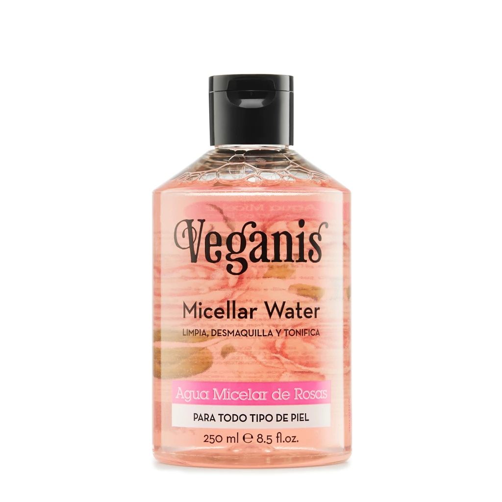 AGUA MICELAR DE ROSAS VEGANIS